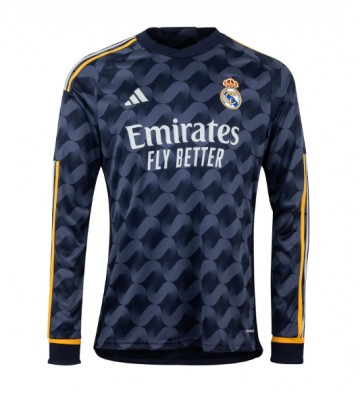 Maillot de foot Real Madrid Extérieur 2023-24 Manche Longue